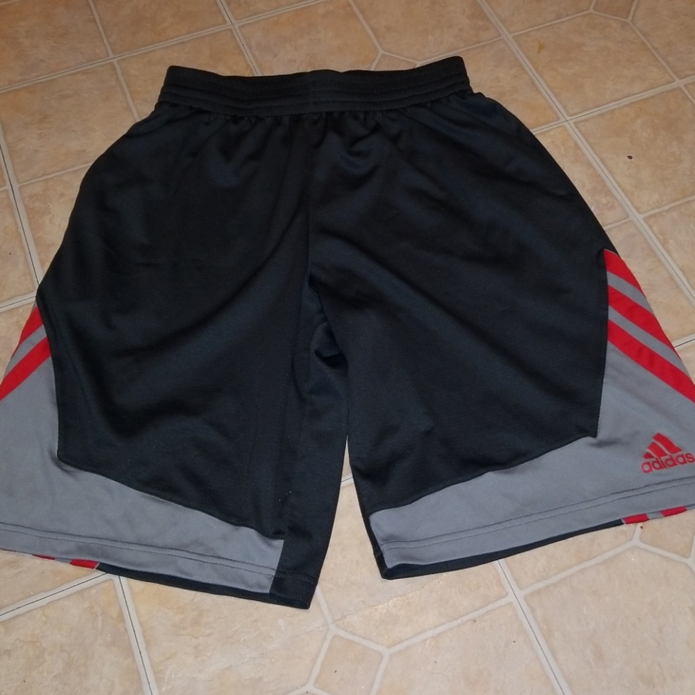 (2 for $10)Men's basketball shorts adidas